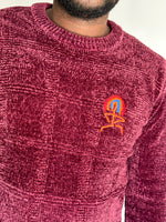 Akimbo n Bob Square Knit sweat shirt