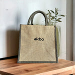 AKBO. Polka Jute Bag