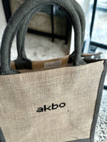 AKBO. Polka Jute Bag