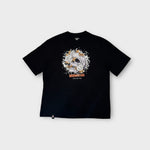 Akimbo n Bob Floral inc Cranium Tee