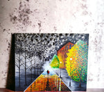 Walk Way Oil Painting